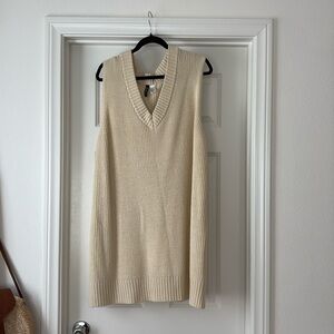 Sweater vest dress